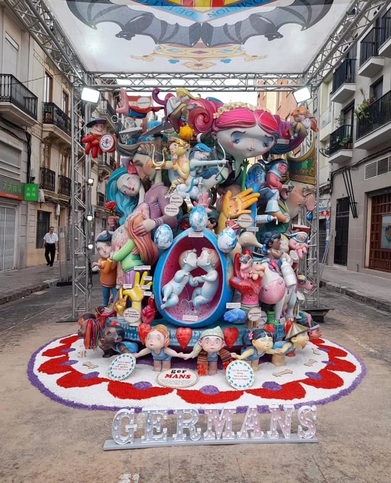 La Falla Convento Jerusalén guanya el 1º Premi de Secció Especial Infantil de les Falles de València 2021