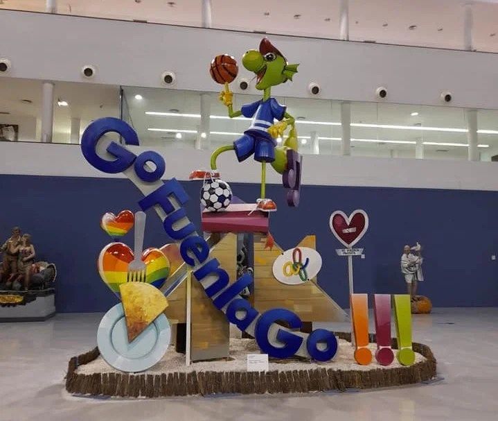 Las Fallas se exponen en Fuenlabrada