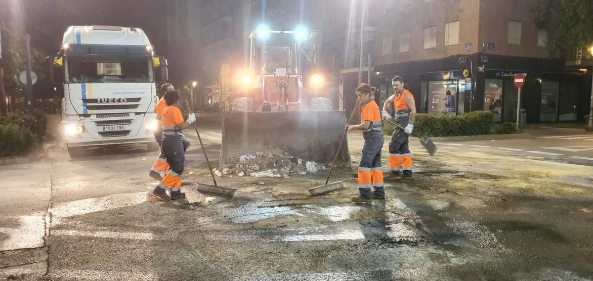 Los actos falleros 2021 concluyen con un aumento de más del 78% de la tasa de reciclaje