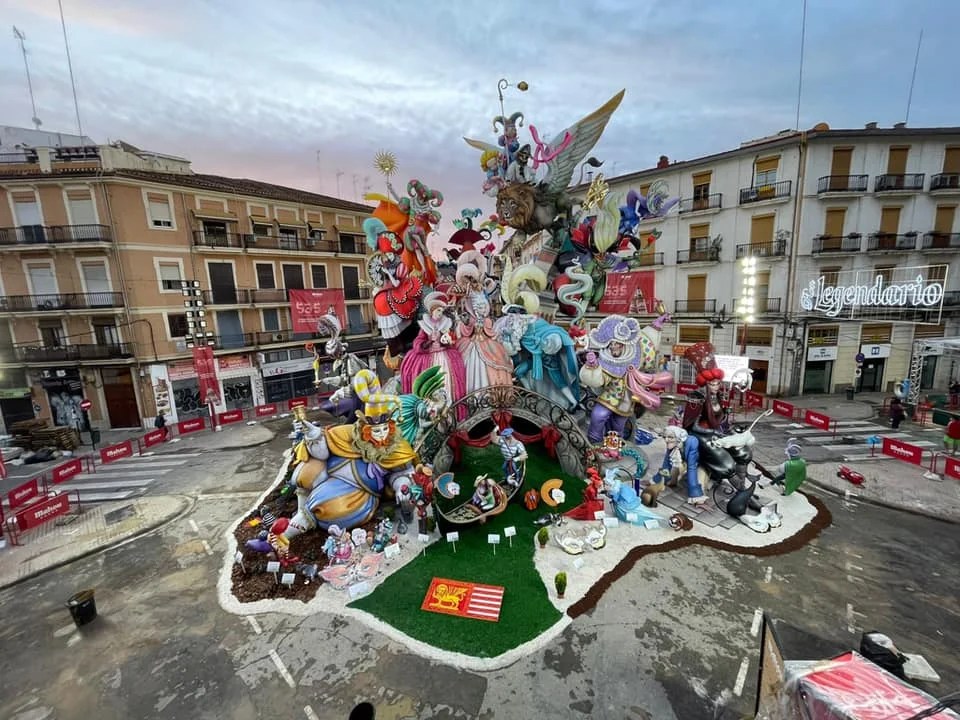 La Falla Convent Jerusalem guanya el 1º Premi de Especial de les Falles de València 2021