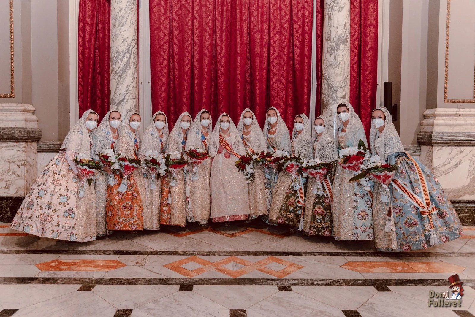 Mereció la pena Mareta 1 Ofrenda Falles 2021 I Don Falleret por Fran Adlert 19
