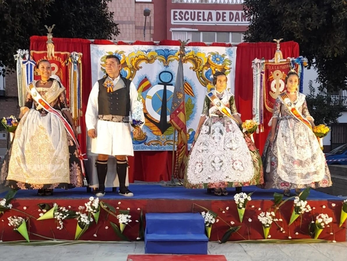 La Falla La Marina proclama a su primer Fallero Mayor y Presidenta Infantil