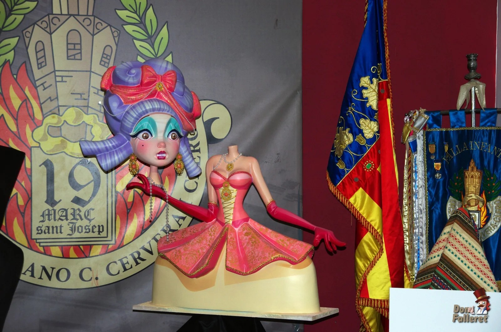 Javier Sanz: " Nos llamamos falleros porque plantamos Fallas" 7 Bocetos Falla Clero 2022 1 Don Falleret