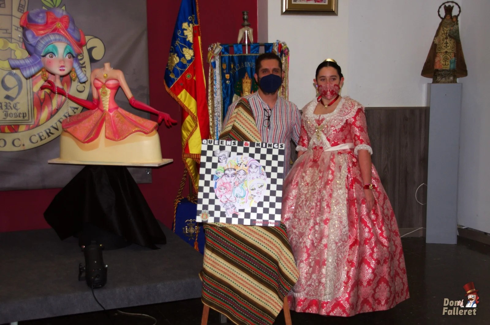 Javier Sanz: " Nos llamamos falleros porque plantamos Fallas" 4 Bocetos Falla Clero 2022 3 Don Falleret