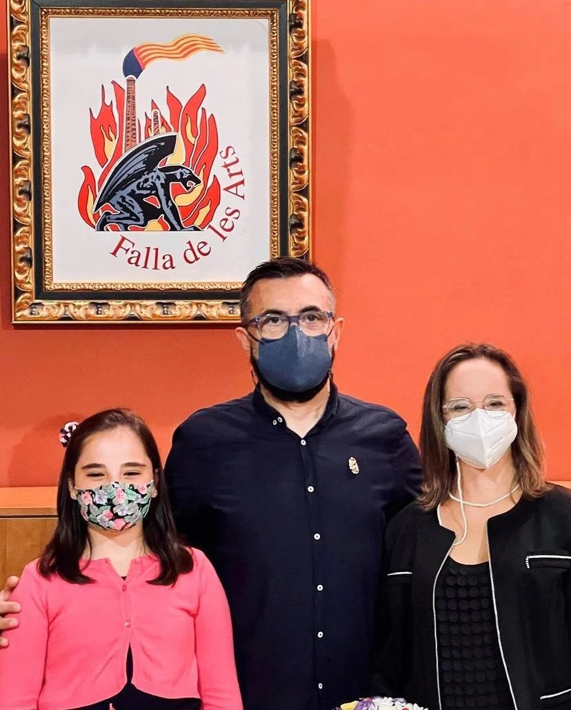 La Falla de les Arts nombra a sus Falleras Mayores 2022 1 FFMM Falla de les Arts 2022