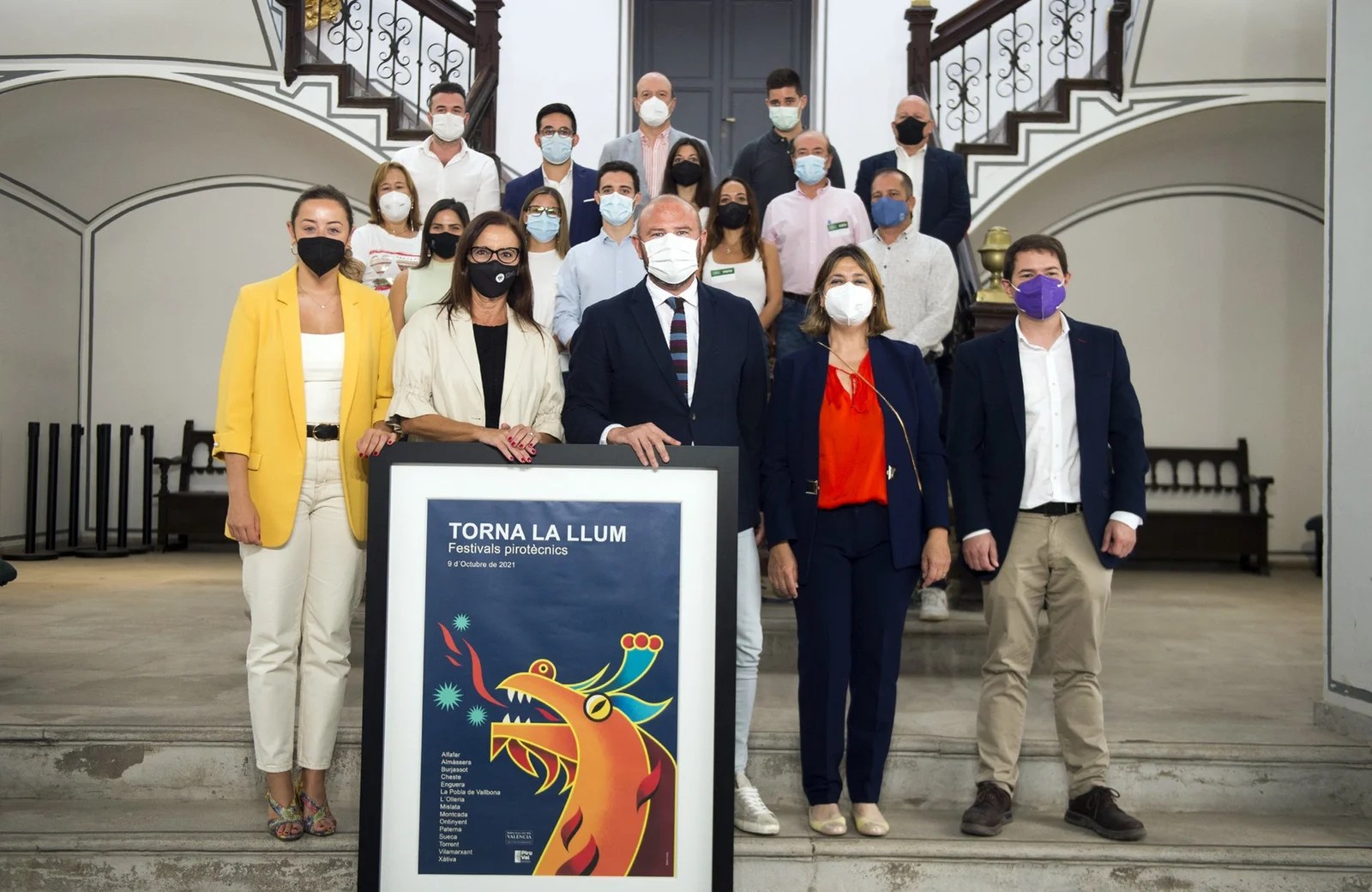 La Diputació i Piroval oferiran espectacles pirotècnics en 15 municipis en la festa del 9 d’Octubre 4 II Torna la llum foto Abulaila 7