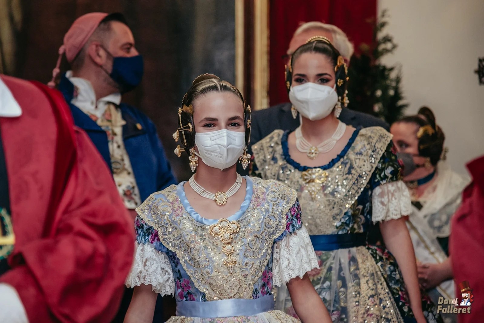Las Exaltaciones de las Falleras Mayores de València 2022 en DIRECTO 1 Proclamacio22 54 Don Falleret by Fran Adlert