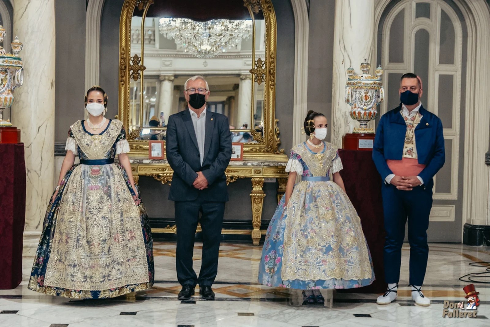 Nerea López y Carmen Martín son proclamadas Falleras Mayores de València 2022 2 Proclamacio22 79 Don Falleret by Fran Adlert