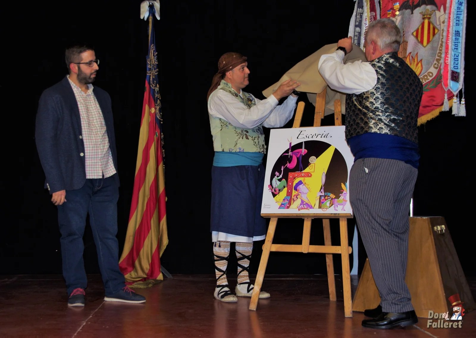 La Falla Joaquín Navarro-Carrícola presentó los bocetos de las Fallas 2022 4 2