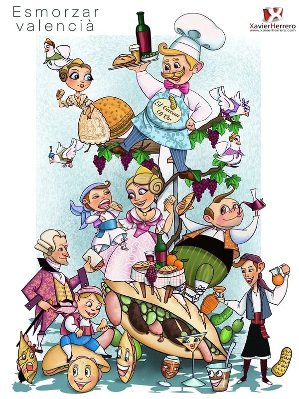 Bocetos y Maquetas de las comisiones falleras pertenecientes a la Federación Fallas 1ªA para 2022 17 252726608 1961714663990774 5156847238074241878 n