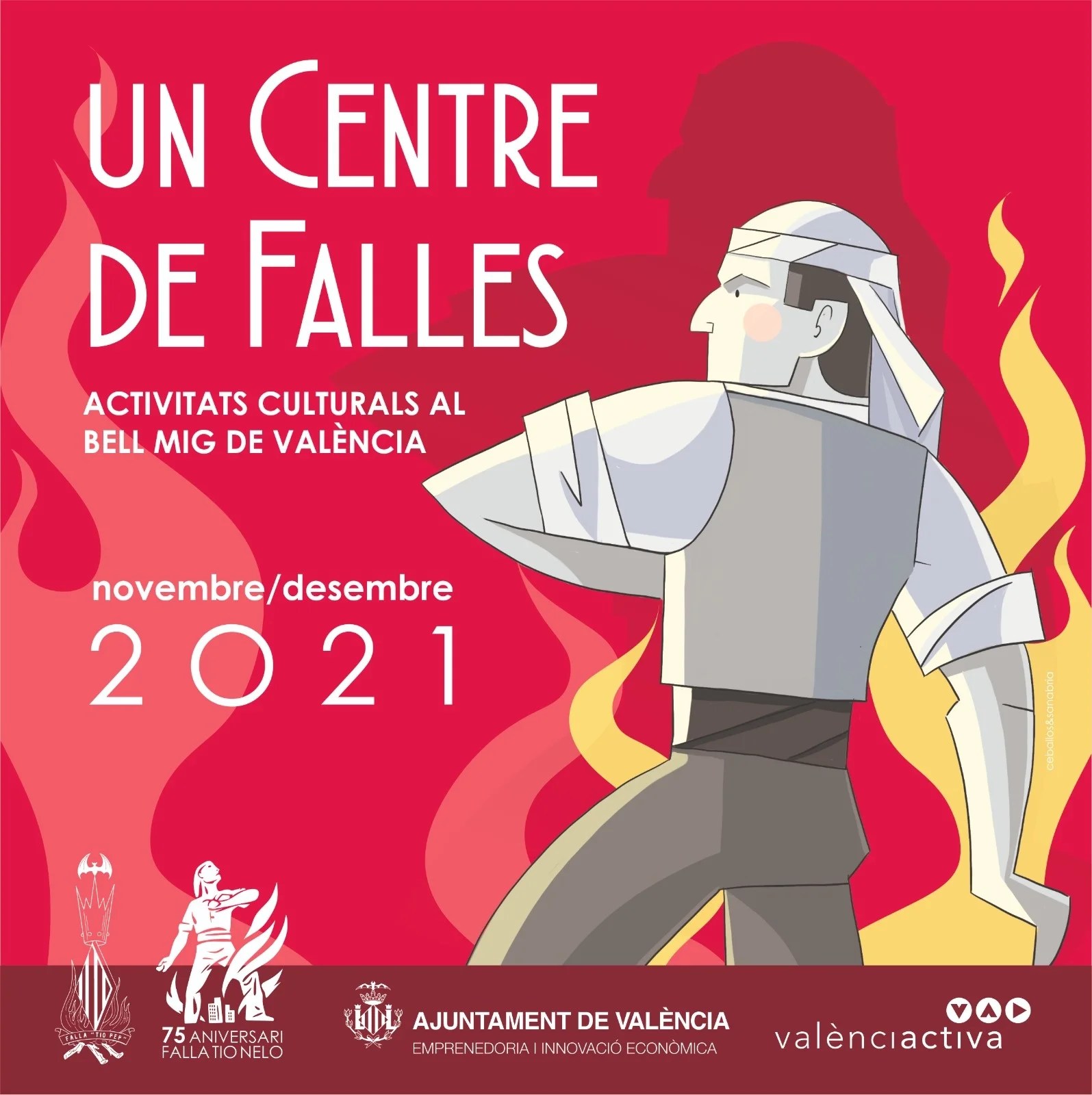La Falla Tio Pep celebra las jornadas culturales «Un Centre de Falles»