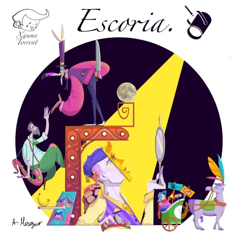 La Falla Joaquín Navarro-Carrícola presentó los bocetos de las Fallas 2022 1 Boceto Falla Carricola 2022 800x800 1