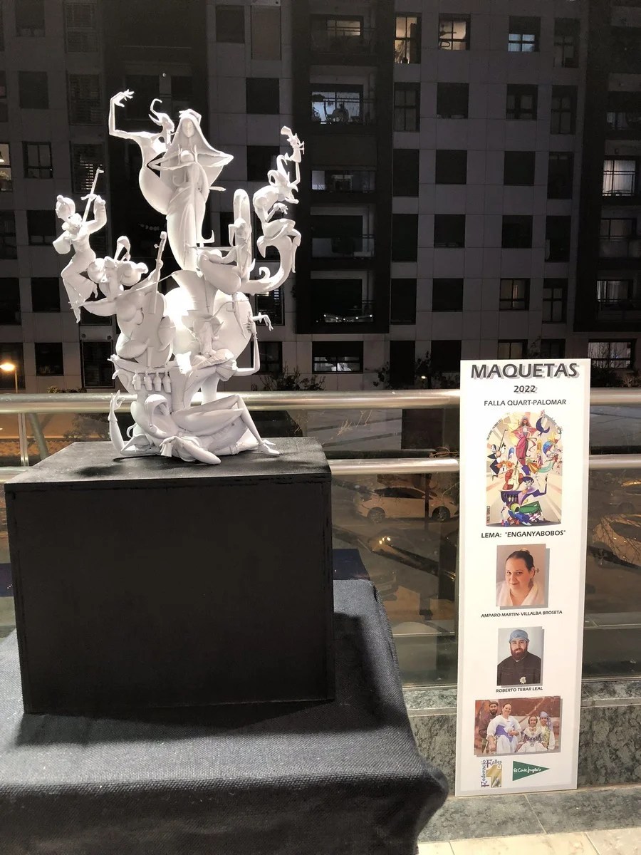 Bocetos y Maquetas de las comisiones falleras pertenecientes a la Federación Fallas 1ªA para 2022 10 IMG 8323