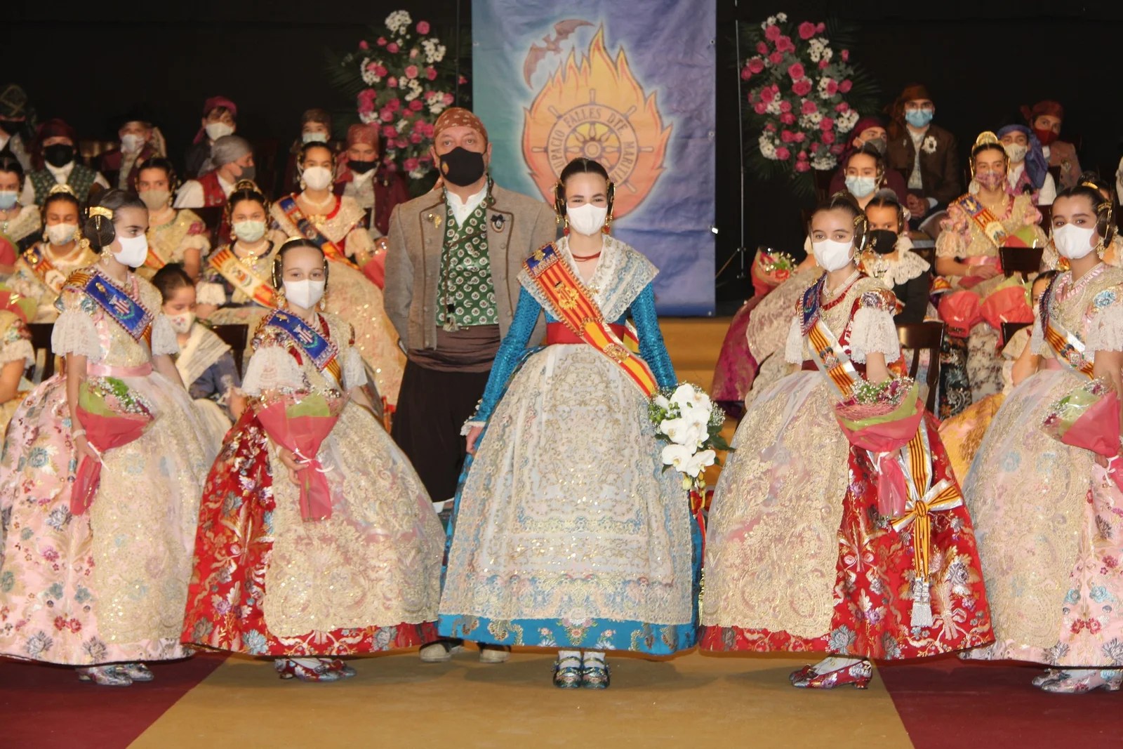 Así fue el acto de Exaltación de las Falleras Mayores del Marítimo