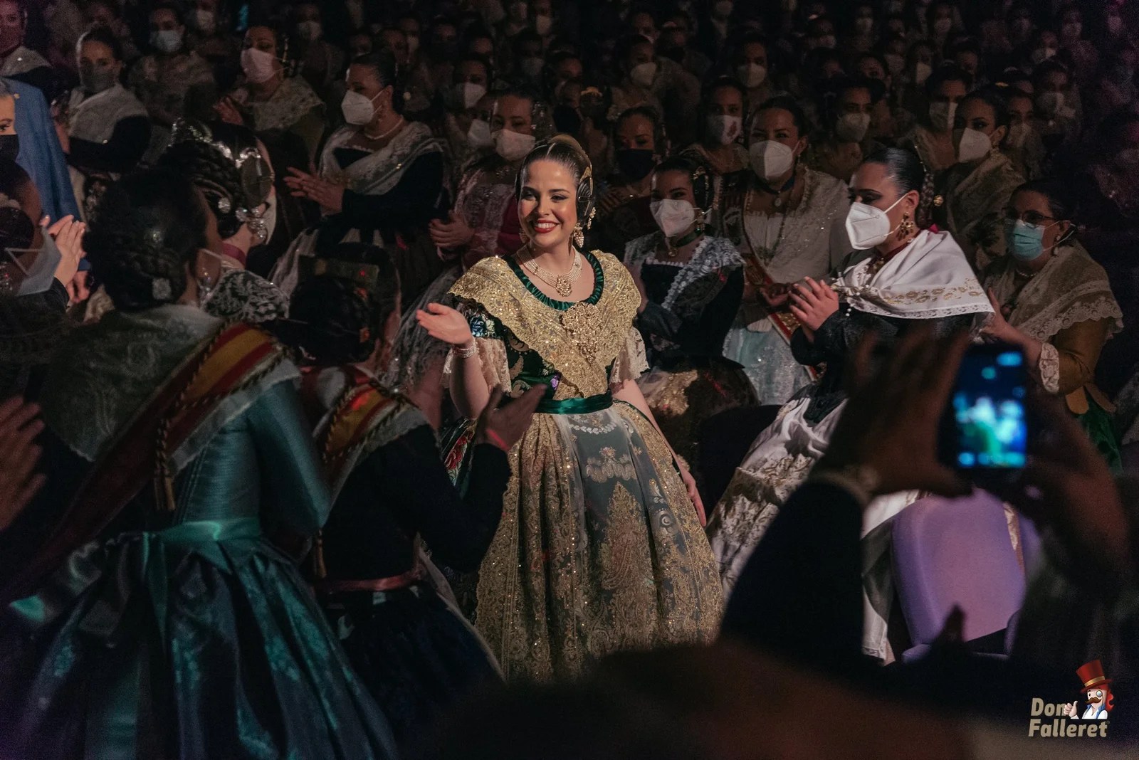 Carmen Martín la Fallera Mayor de la Esperanza