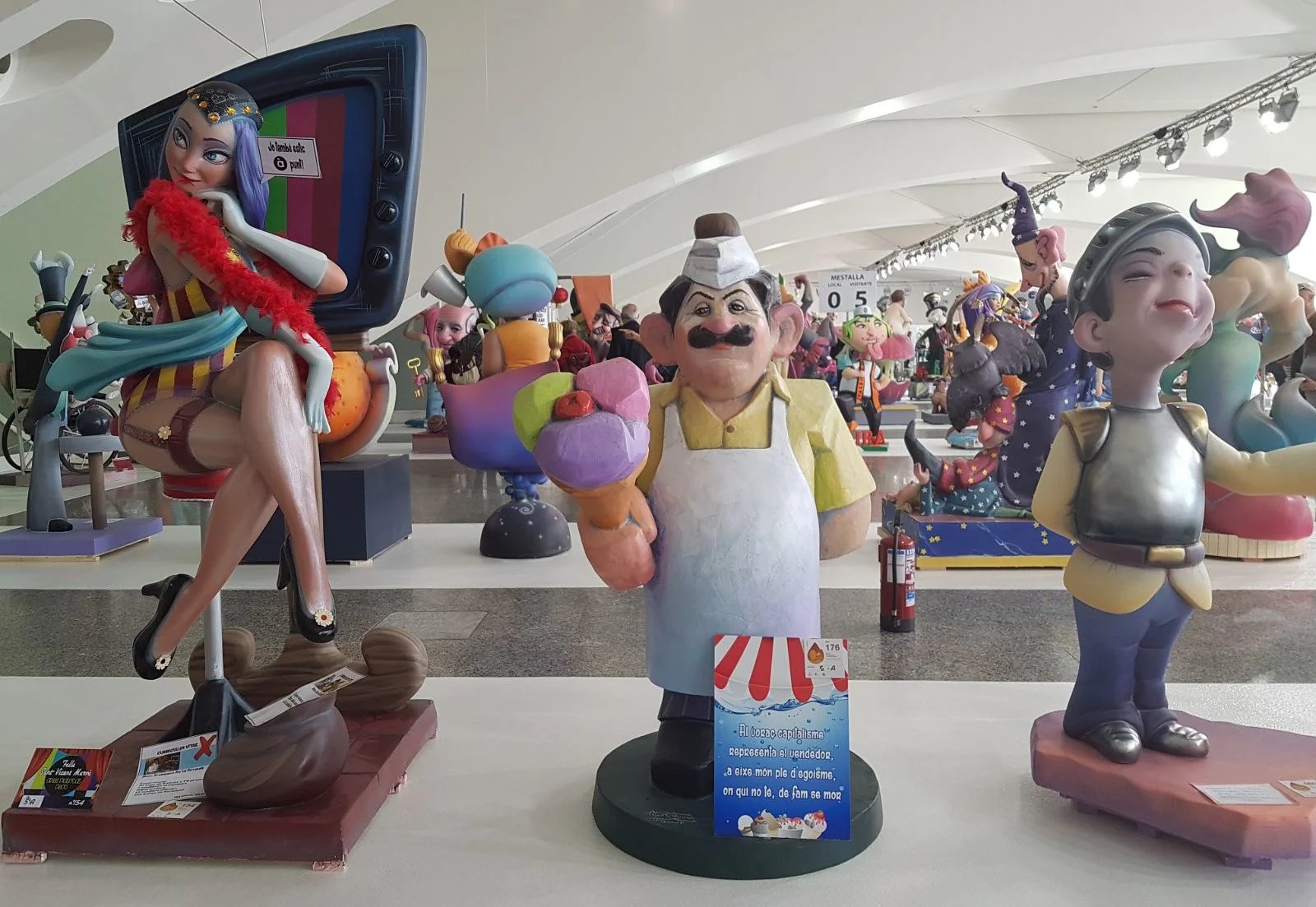 La Exposición del Ninot vuelve al Museo de las Ciencias “como símbolo del camino de vuelta a la normalidad”