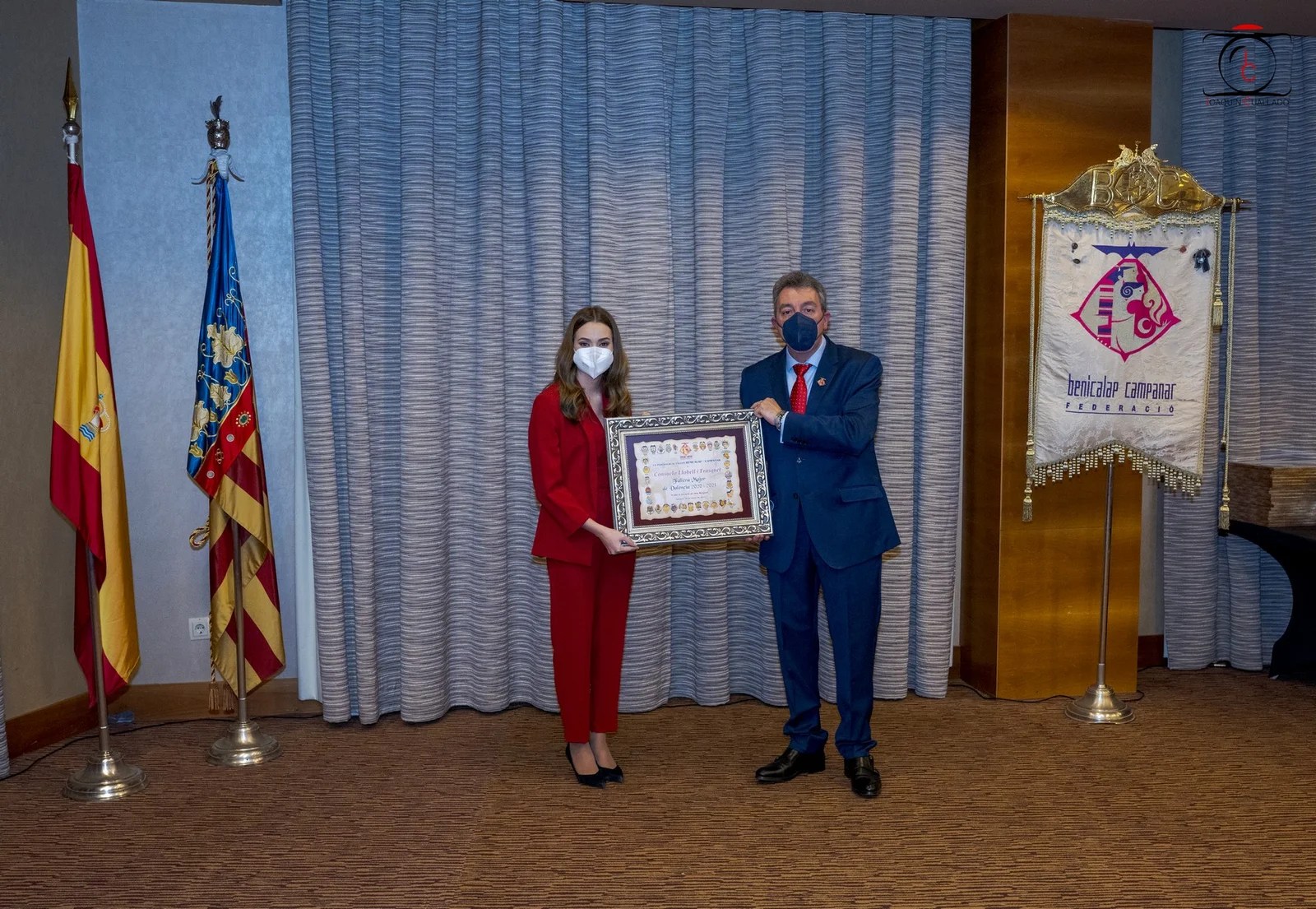 Les Falles de Benicalap Campanar lliuraren els Premis Gegant, Cor Faller i Pau i Concòrdia