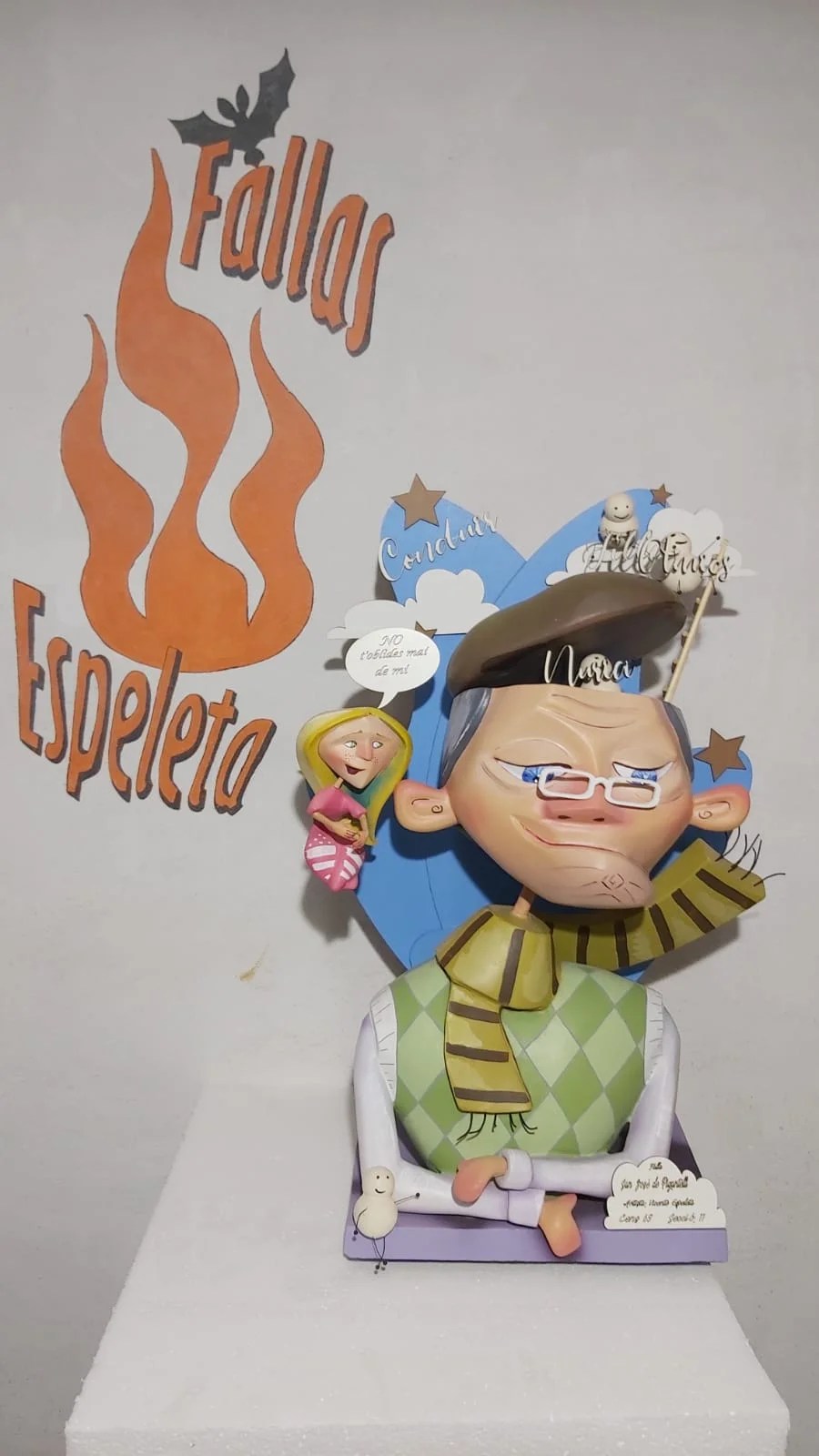 La Falla San José de de Pignatelli nos presenta su ninot infantil para la #ExpoNinot22