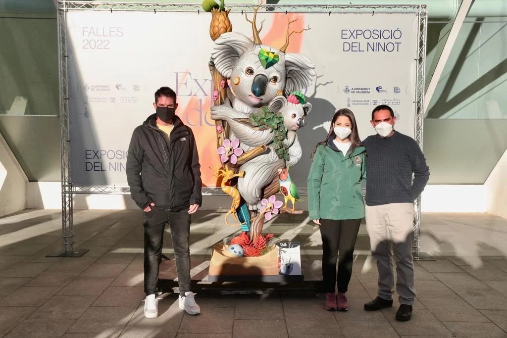 Este es el Ninot de la Falla Municipal 2022