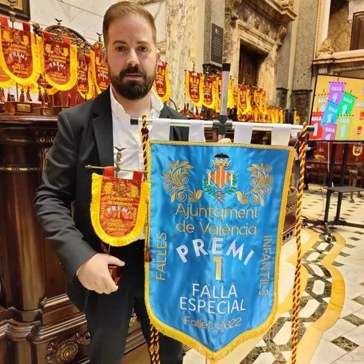 El artista Sergio Alcañiz, ganador del primer premio de especial infantil 2022, gana el «Salvador Debón»