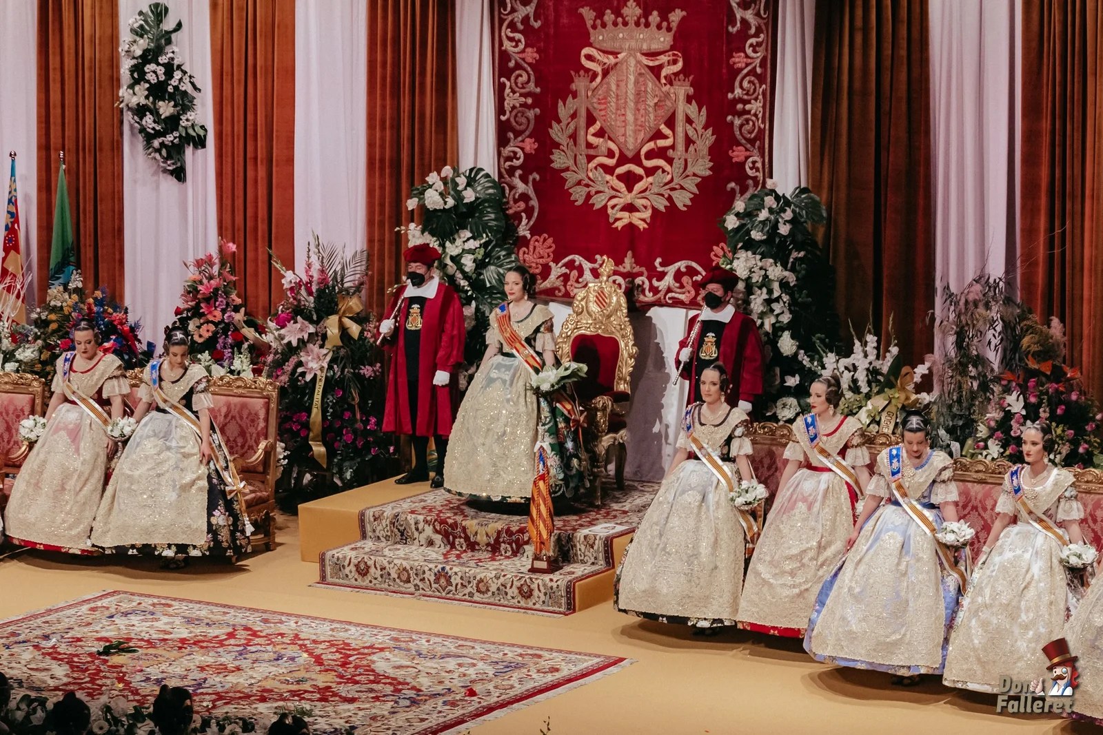 La Elección de las Falleras Mayores de València y las Cortes de Honor de 2023 será el 1 de octubre 1 Exaltaciones FMV22 Foto Fran Adlert 112 Don Falleret
