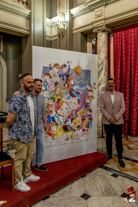 ‘Cardioversió valenciana’ y ‘Valencians en dansa’ serán las dos Fallas Municipales de València 2023 13 Presentacion Fallas 10