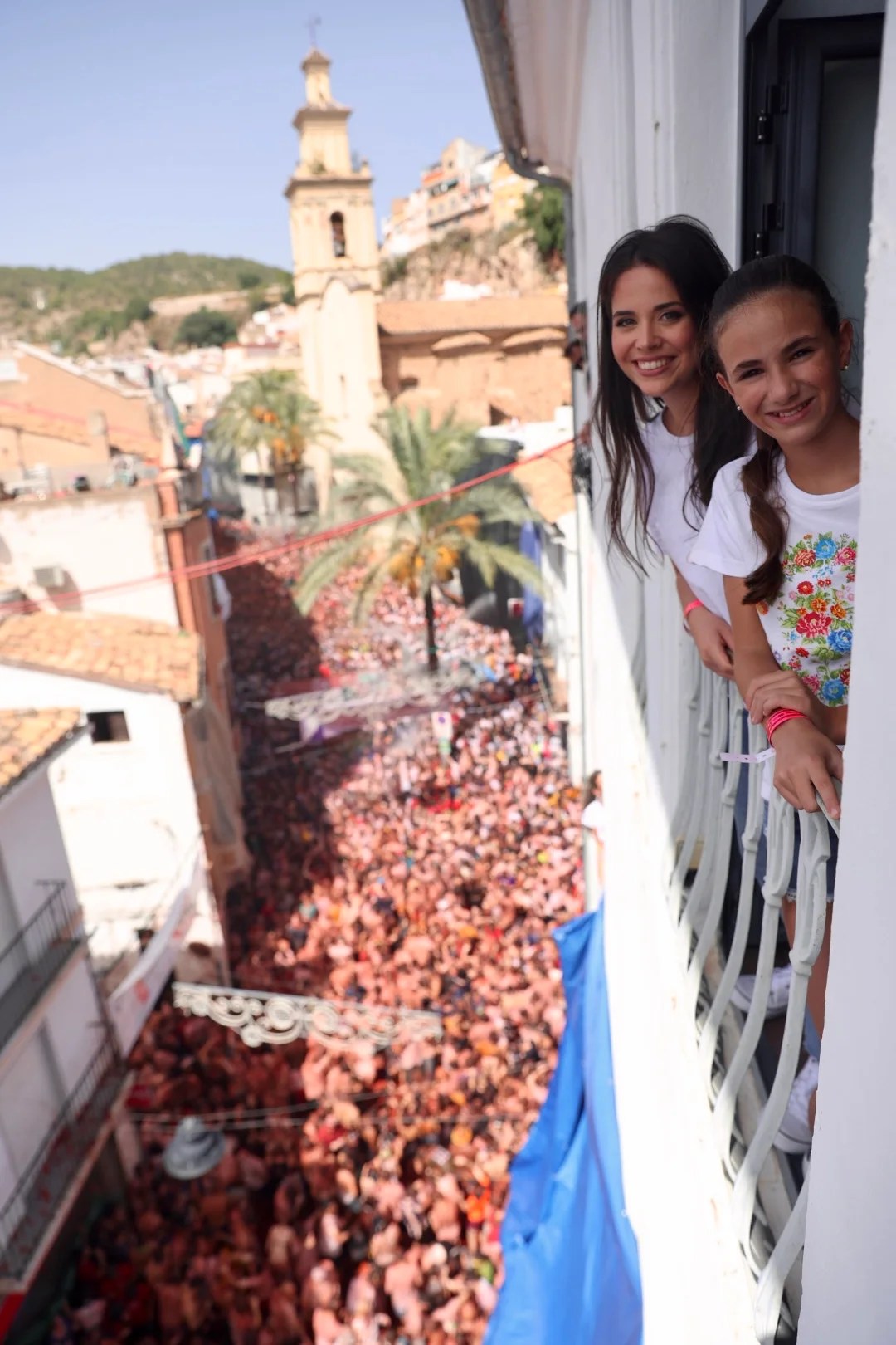 La Falleras Mayores de València invitadas de honor en la Tomatina de Buñol 2 094A9771