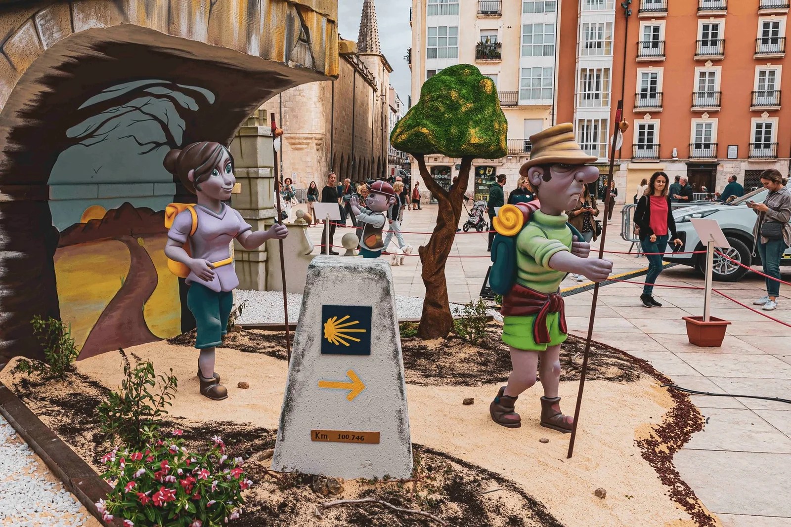 Las Fallas de Valencia y la Catedral de Burgos unidas por la cremà de la falla del Cid Campeador 4