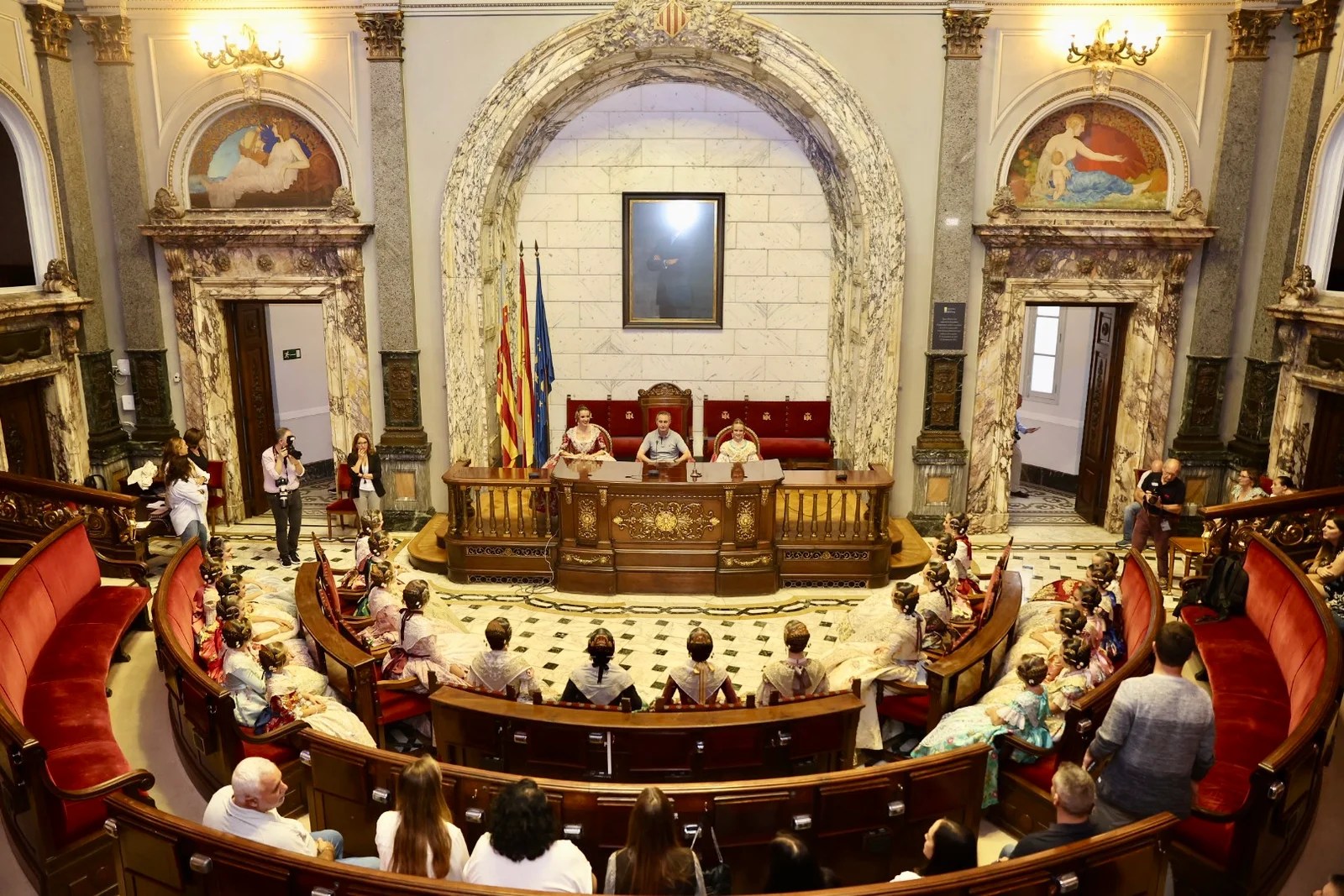 Sigue en DIRECTO la Telefonada a las Falleras Mayores de Valencia 2023 1 094A3415