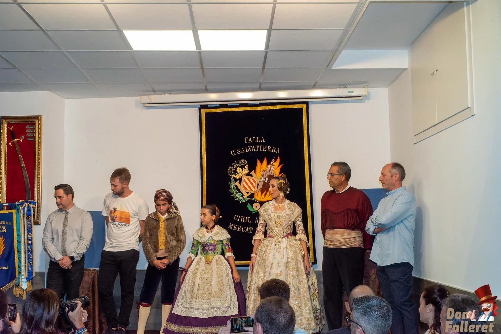 La Falla del Mercado de Colón presenta sus Fallas del Centenario 4 BocetoCondeSalvatierra 19