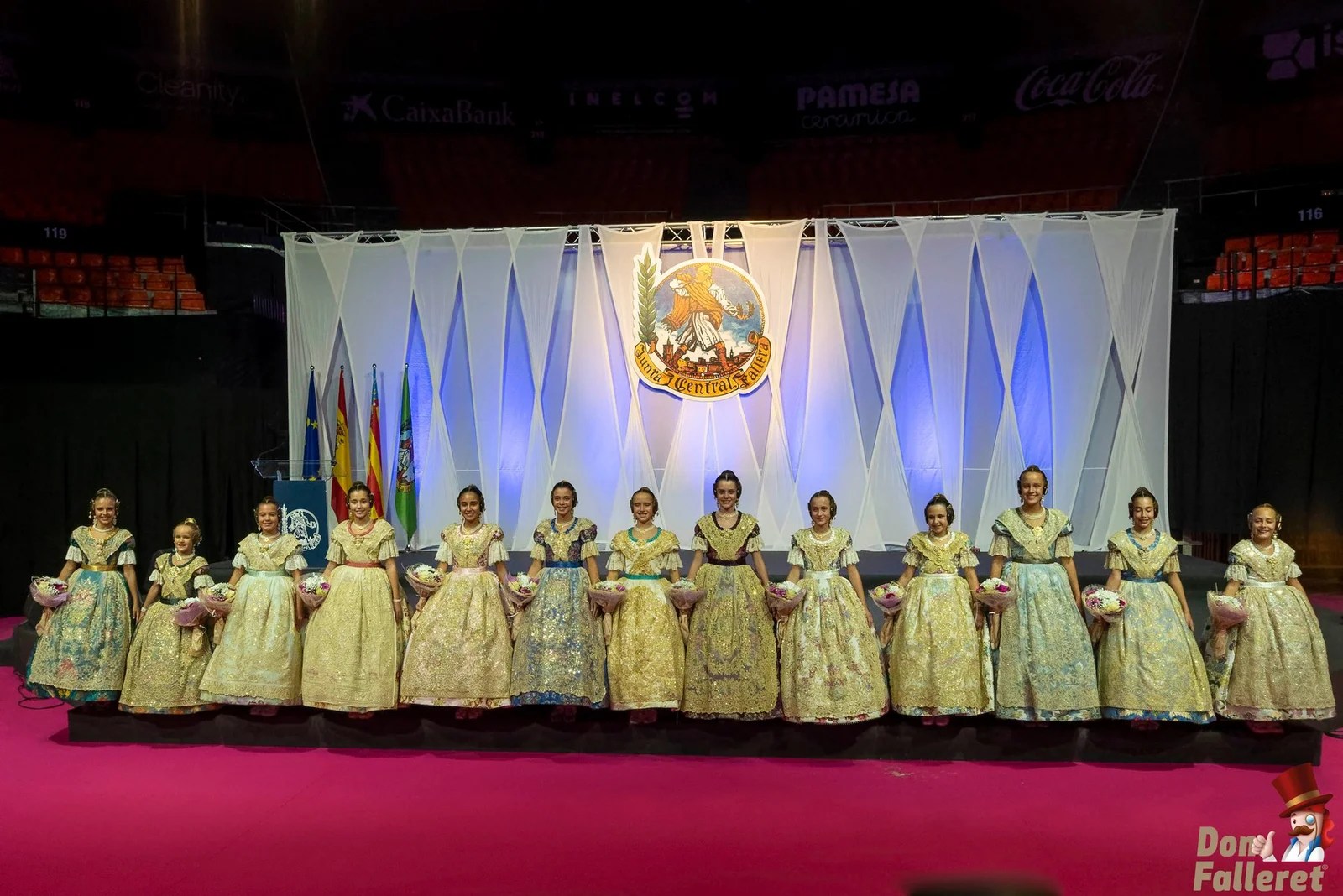 Candidatas elegidas a Fallera Mayor Infantil de Valencia 2023 - Pablo Garcés/Don Falleret