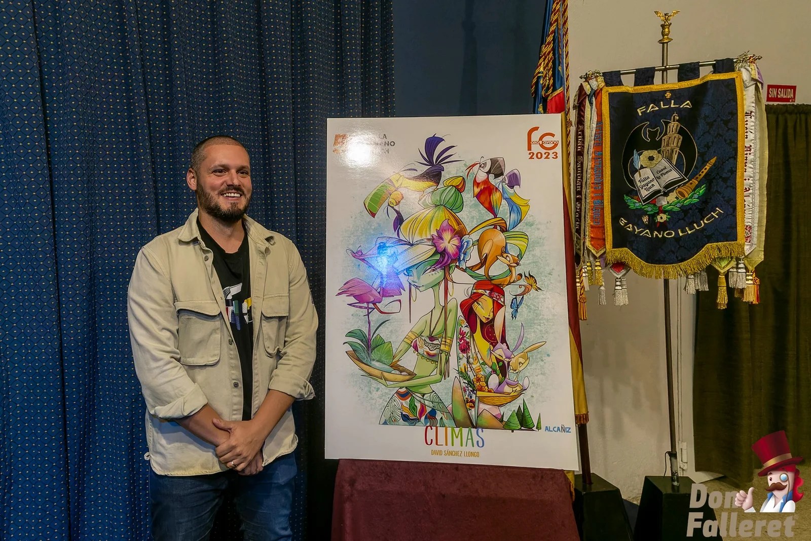 David Sánchez Llongo es el artista de la falla grande