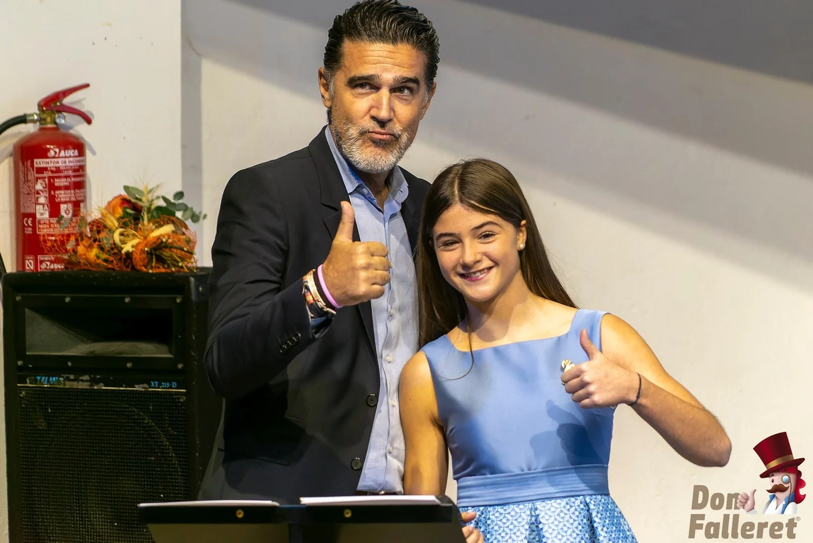 Boro Peiró y Carla García fueron los presentadores del acto