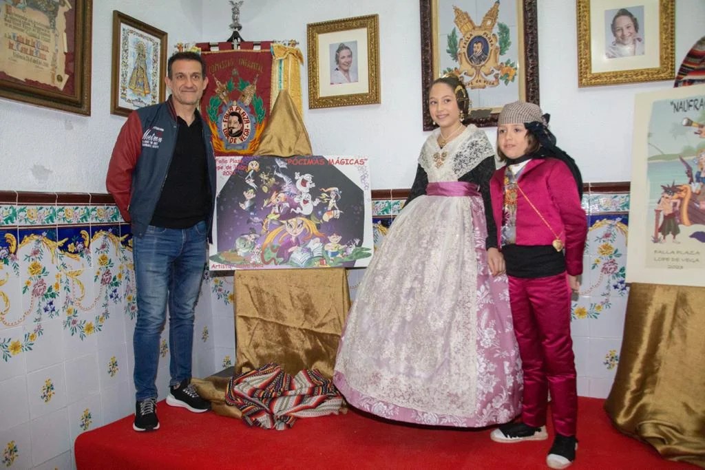 La comisión fallera de la Plaza de Lope de Vega desvela sus #Fallas2023 4 BocetosLdV001