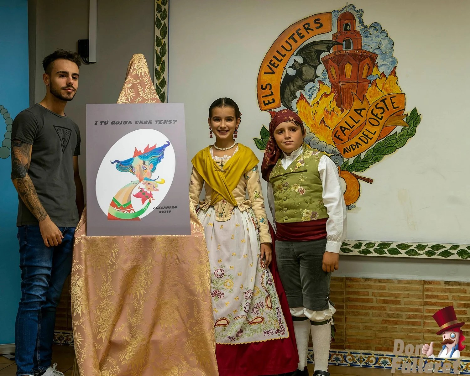 La Falla Velluters pisa fuerte en sección 1ªB con la falla de Paco Torres 47 BocetosVelluters 32