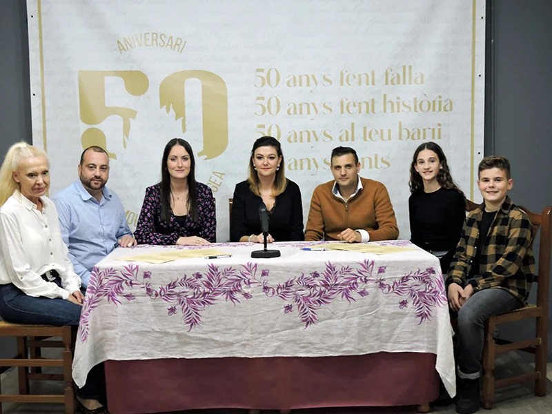 La Comisión de Antonio Molle-Gregorio Gea presentó los bocetos de sus #Fallas2023