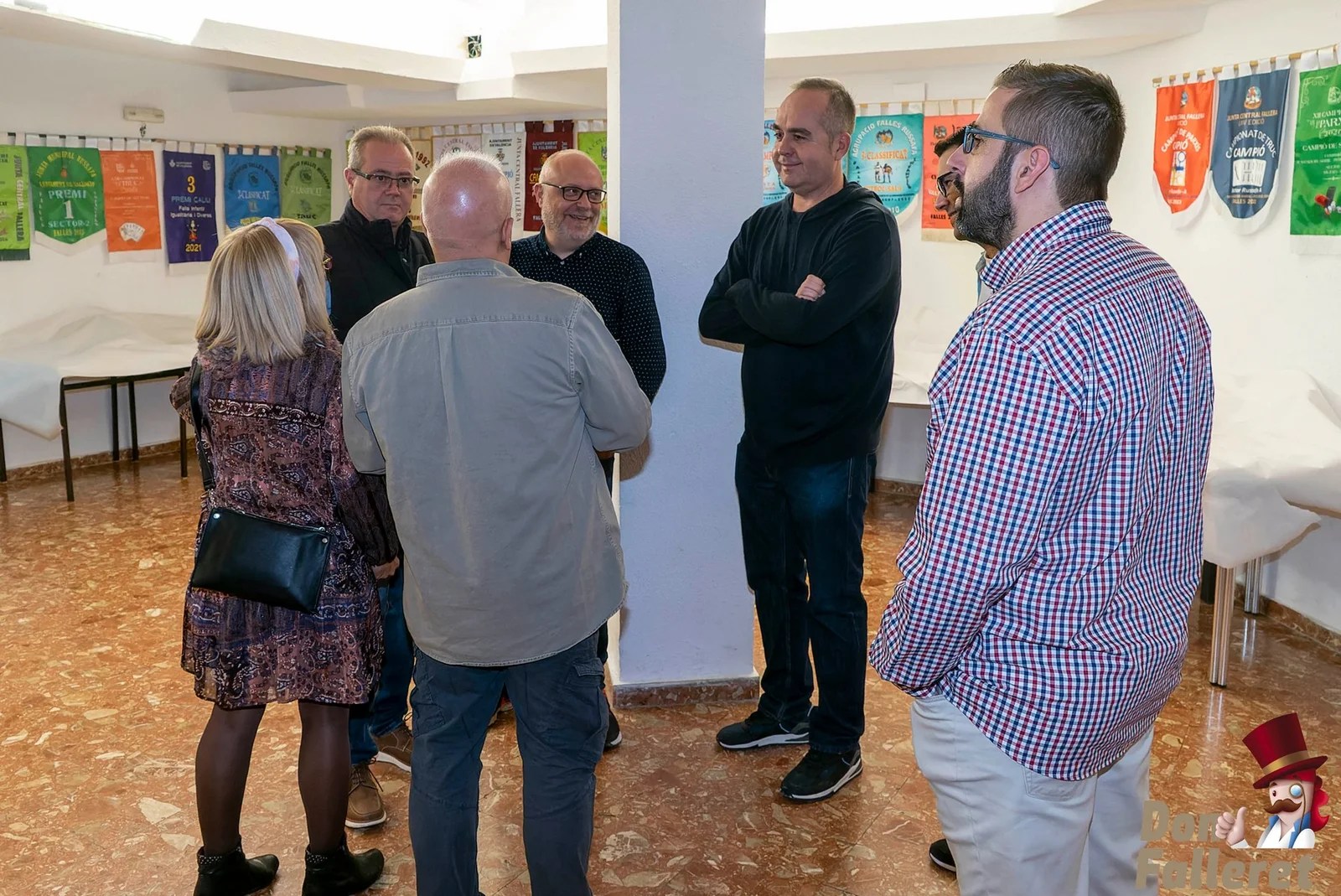 Joserra Lisarde y Xaume Torrent se estrenan en la Falla de Pere #Fallas2023 17 FallaDePere 3