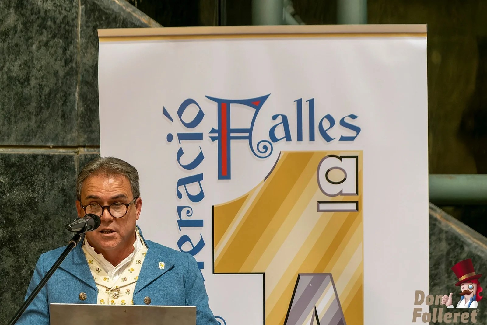 Presidente de la Federación de Fallas de 1ªA: Antonio Escrig Amérigo Presentacion1A 139