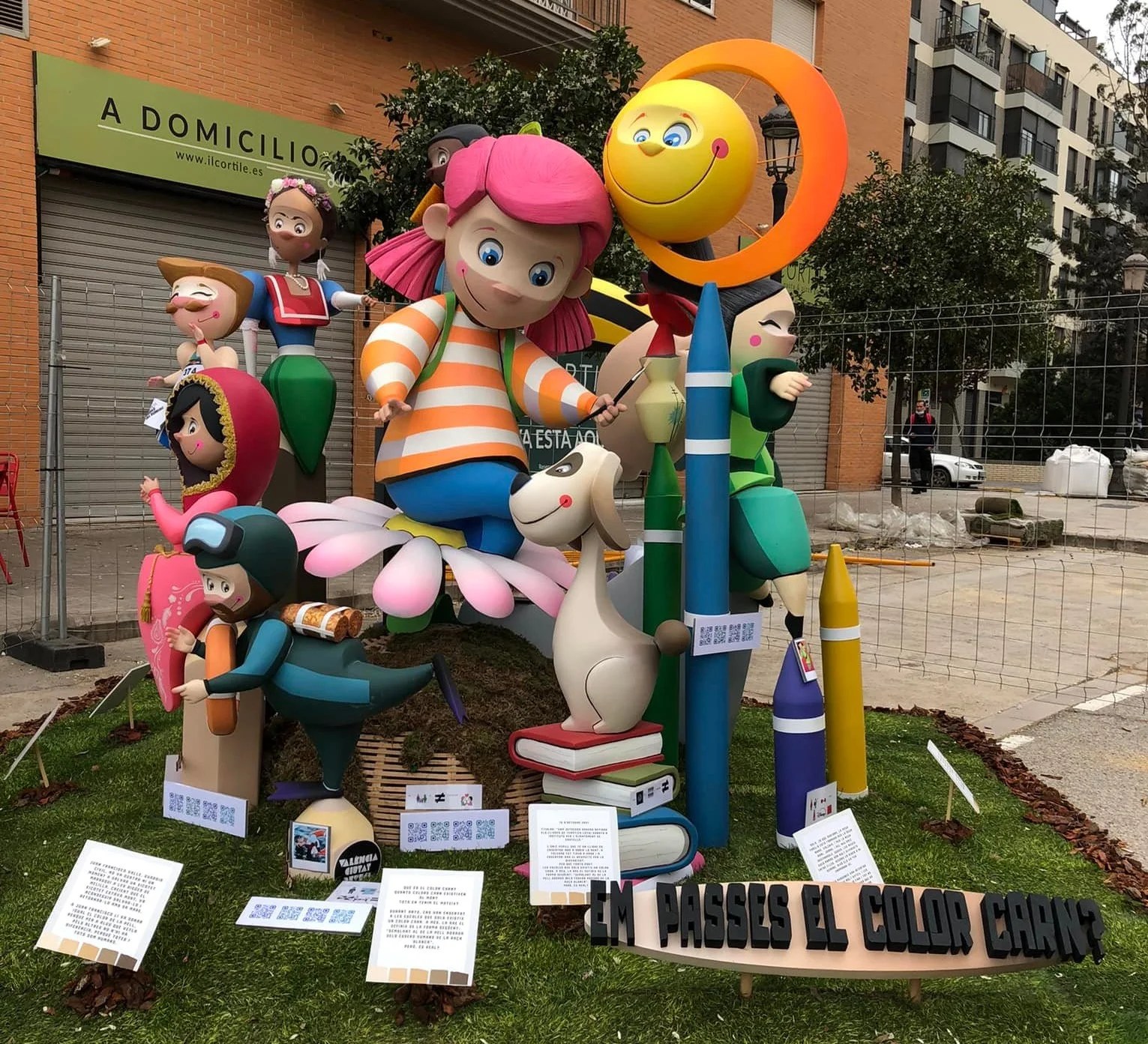 Se abre el plazo para que las comisiones falleras se presenten a los premios Caliu 2 falla infantil Pedro Cabanes Juan XIII 2022