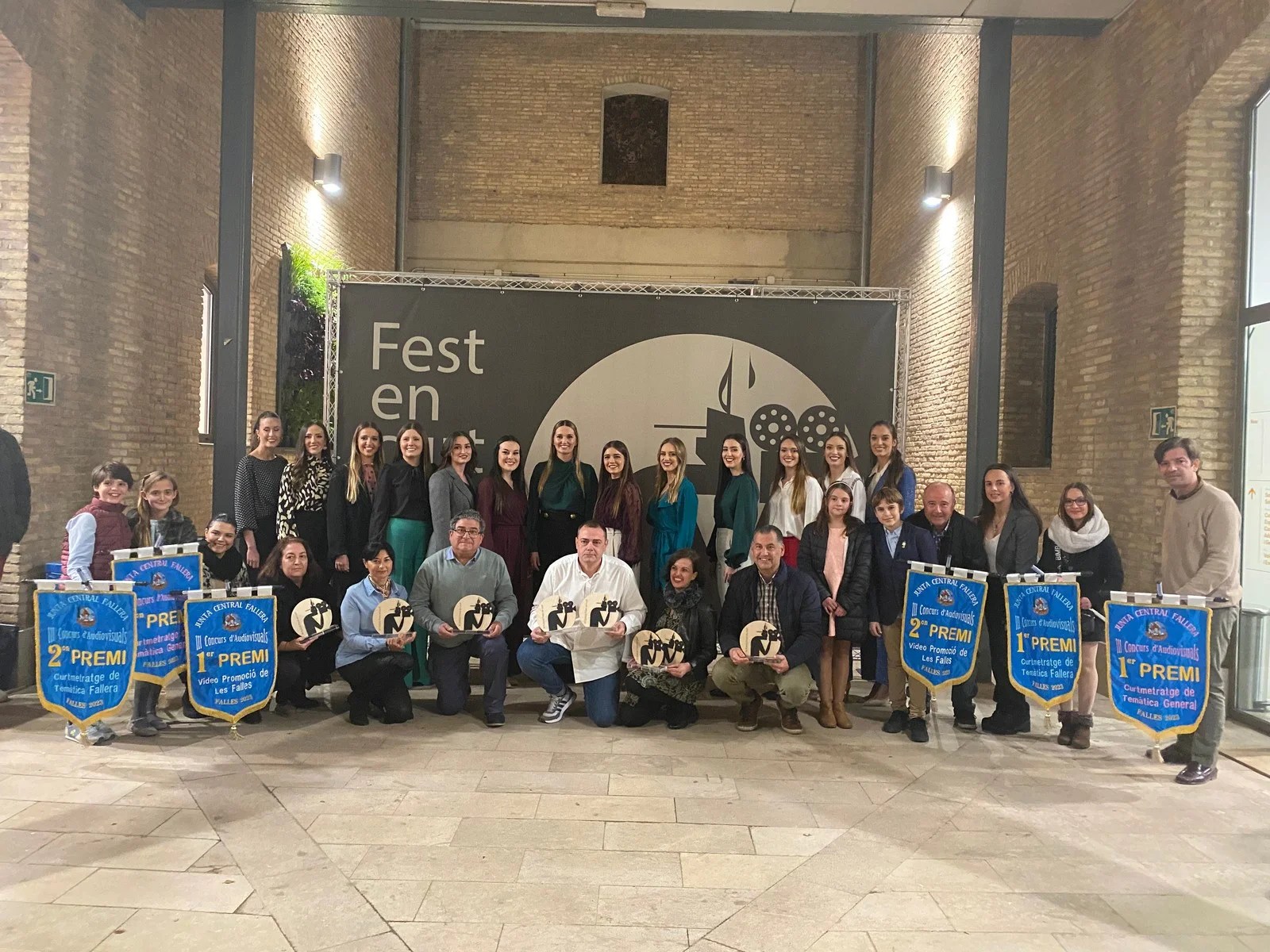 El festival ‘Fest en Curt’ reconoce las mejores piezas audiovisuales producidas por las comisiones falleras
