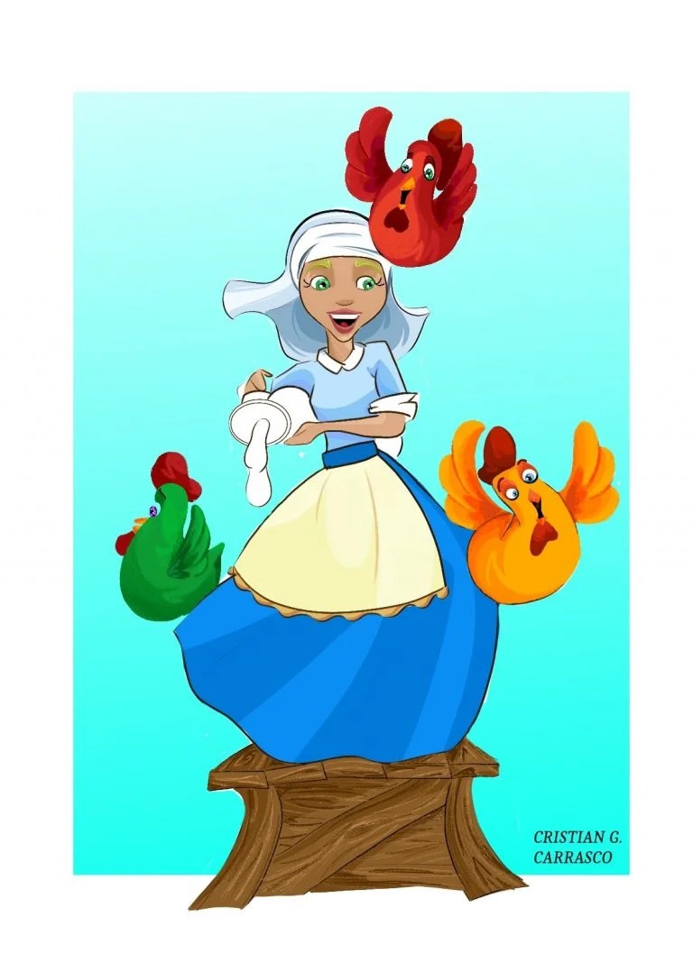 La Falla del Carrer de Baix quiere revalidar sus últimos cuatro primeros premios en 2023 12 Boceto Falla Baja 2023 768x1078 1