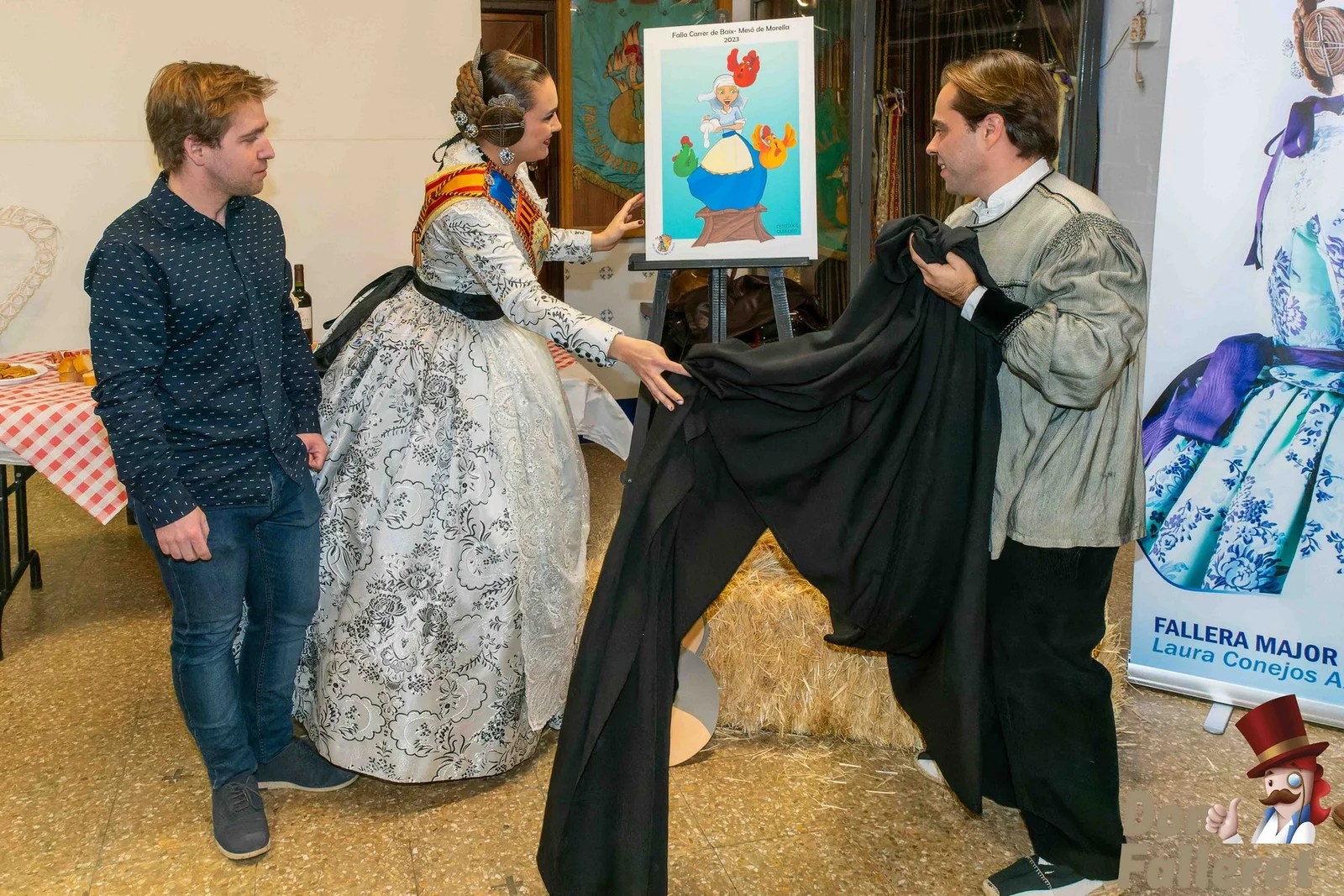 La Falla del Carrer de Baix quiere revalidar sus últimos cuatro primeros premios en 2023 11 BocetosCarrerDeBaix 28