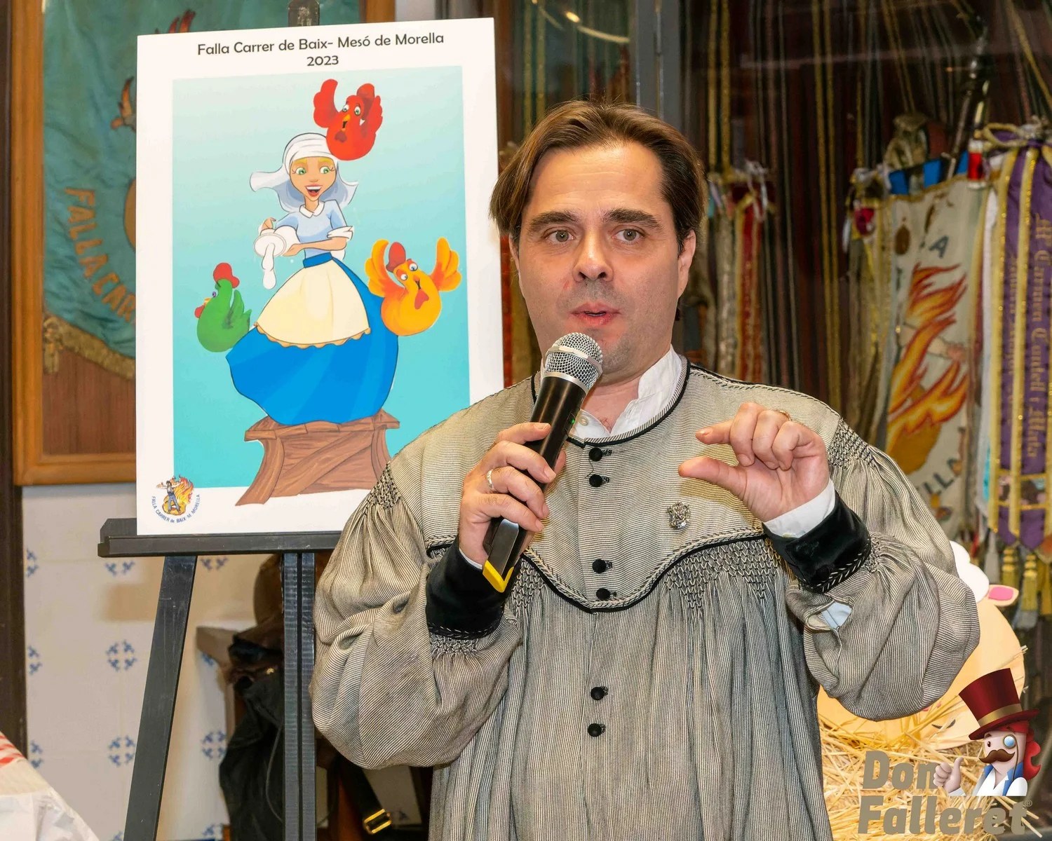 La Falla del Carrer de Baix quiere revalidar sus últimos cuatro primeros premios en 2023 6 BocetosCarrerDeBaix 40