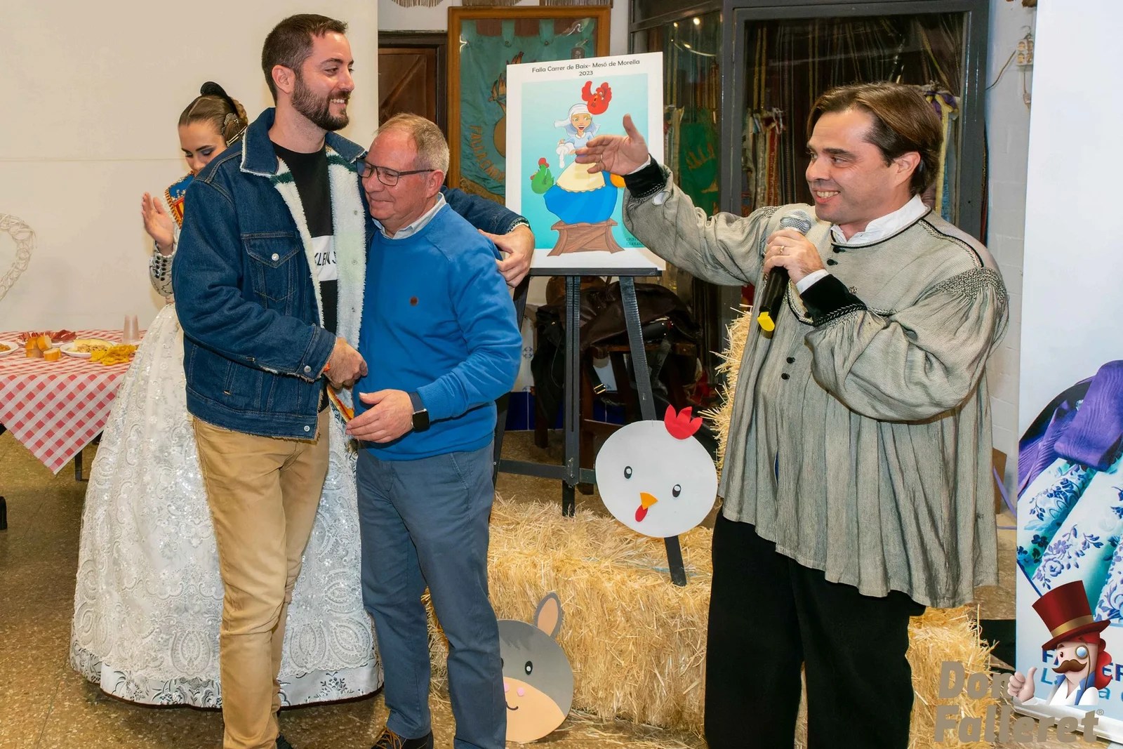 La Falla del Carrer de Baix quiere revalidar sus últimos cuatro primeros premios en 2023 7 BocetosCarrerDeBaix 41