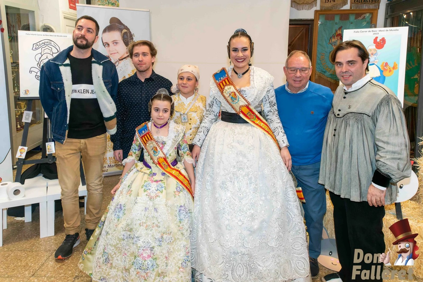 La Falla del Carrer de Baix quiere revalidar sus últimos cuatro primeros premios en 2023 16 BocetosCarrerDeBaix 43