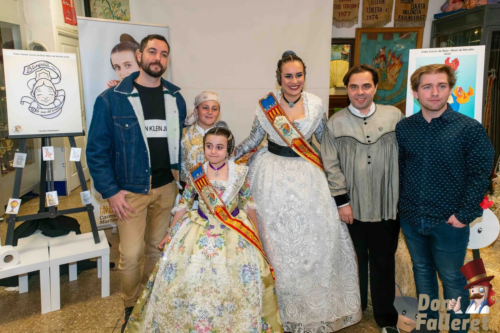 La Falla del Carrer de Baix quiere revalidar sus últimos cuatro primeros premios en 2023 17 BocetosCarrerDeBaix 44