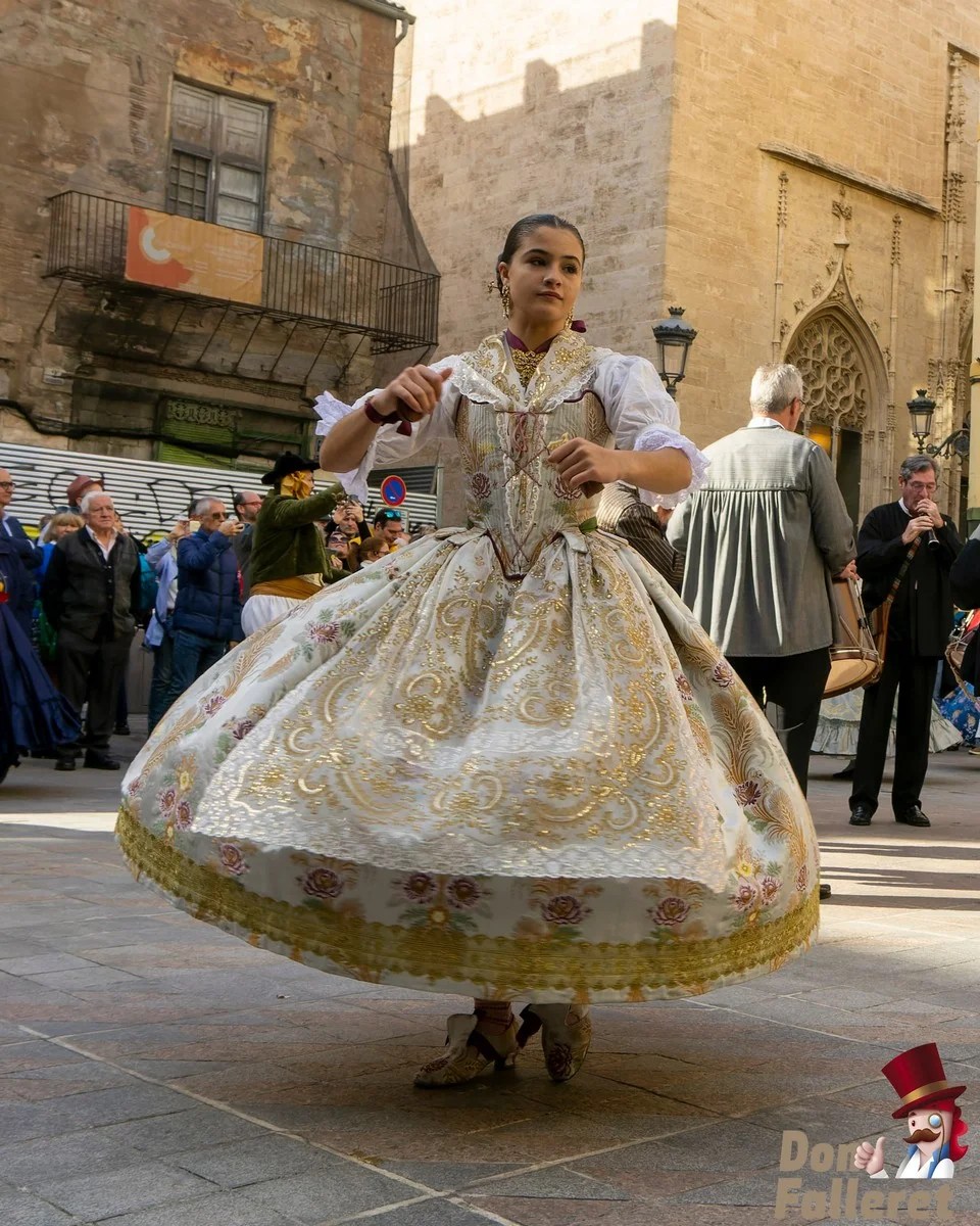 5 Falleras Mayores Infantiles de Valencia en la dansà del 50 aniversario de la Falla Infantil de Dr. Collado 5 Dansa Infantil 33