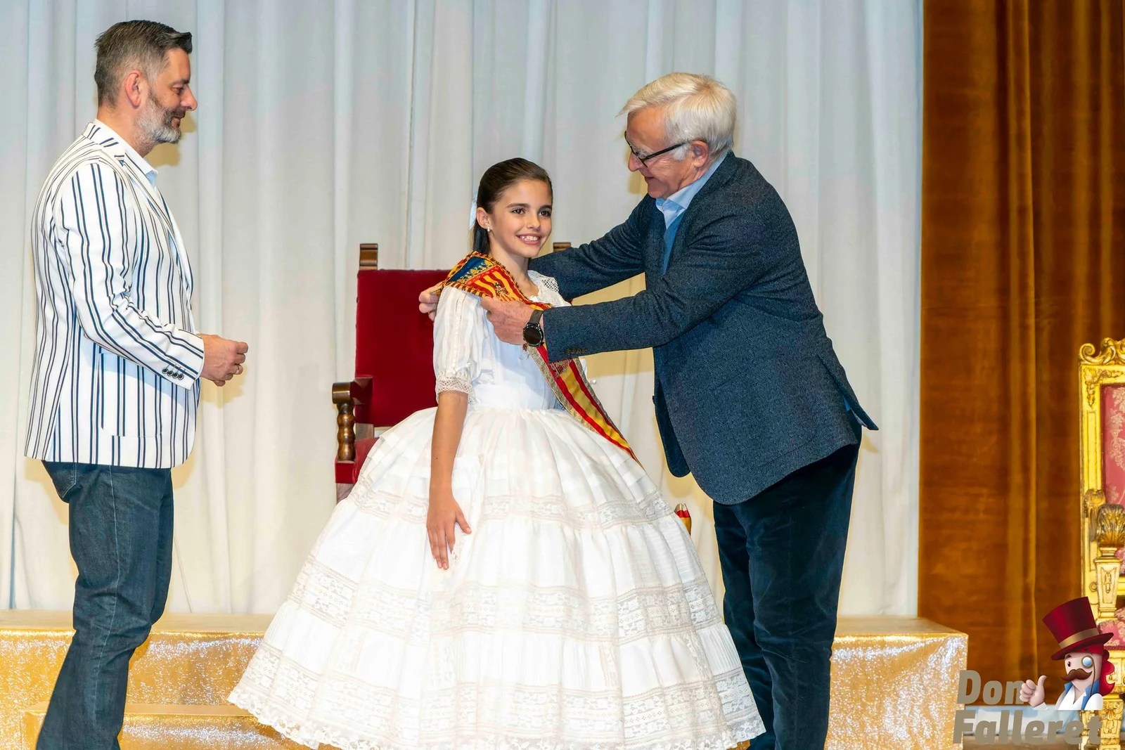 Todo preparado para las Exaltaciones de las Falleras Mayores de Valencia 2023 3 EnsayoExaltacion 20