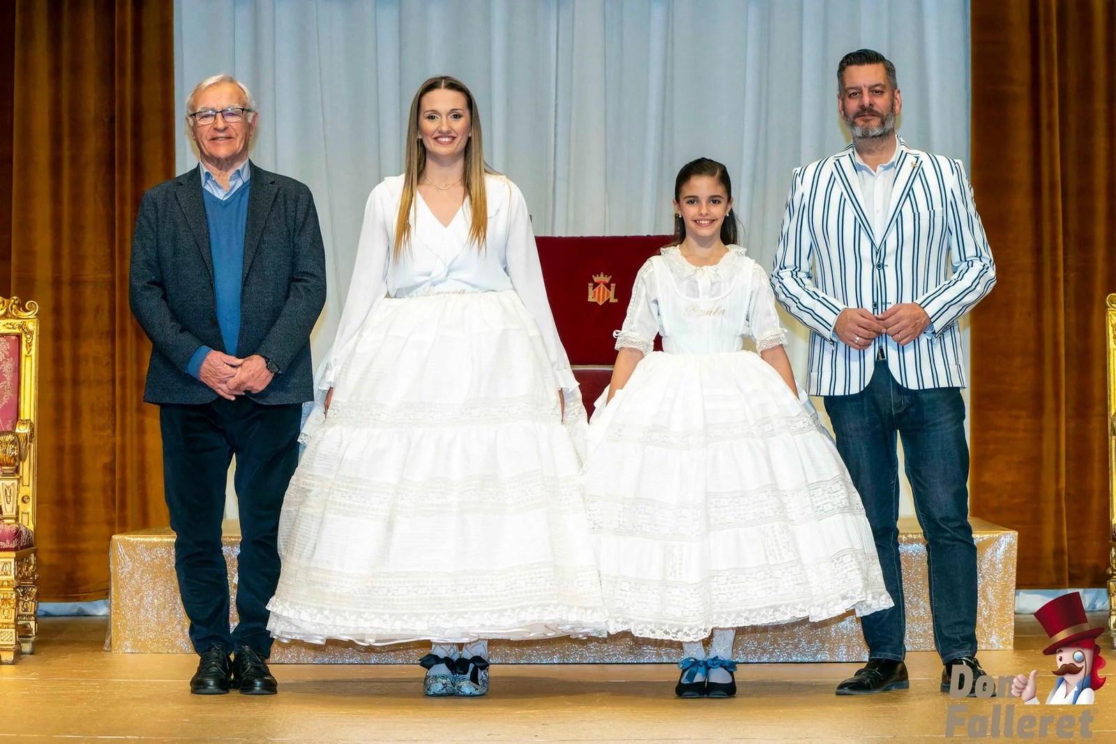Todo preparado para las Exaltaciones de las Falleras Mayores de Valencia 2023 2 EnsayoExaltacion 27