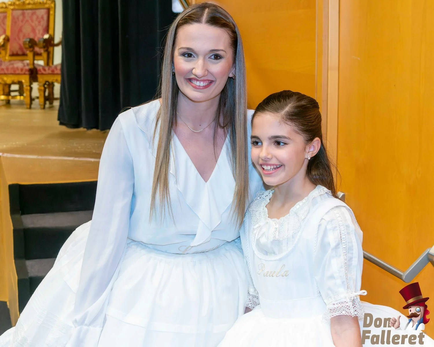 Todo preparado para las Exaltaciones de las Falleras Mayores de Valencia 2023 1 EnsayoExaltacion 28